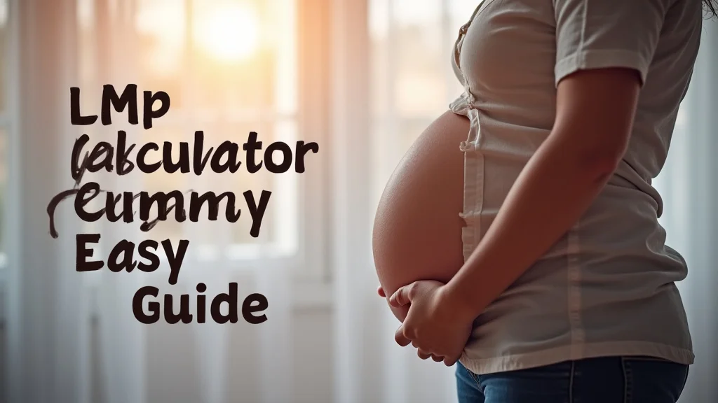 LMP Calculator Pregnancy Easy Guide